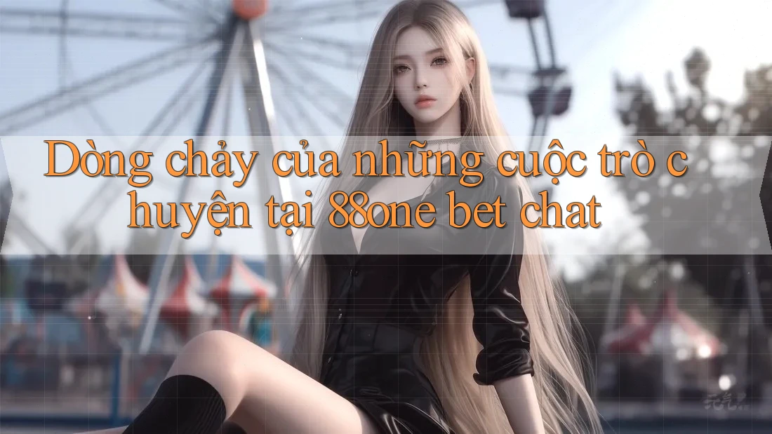 Dòng chảy của những cuộc trò chuyện tại 88one bet chat