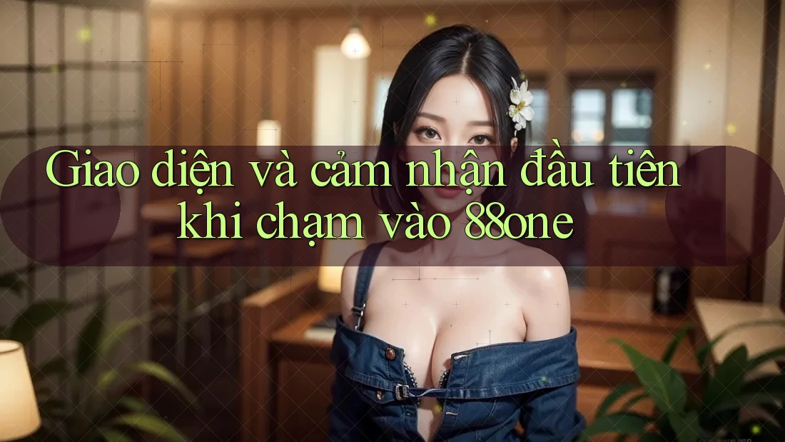 Giao diện và cảm nhận đầu tiên khi chạm vào 88one