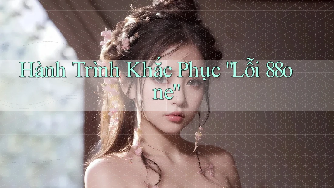 Hành Trình Khắc Phục “Lỗi 88one”