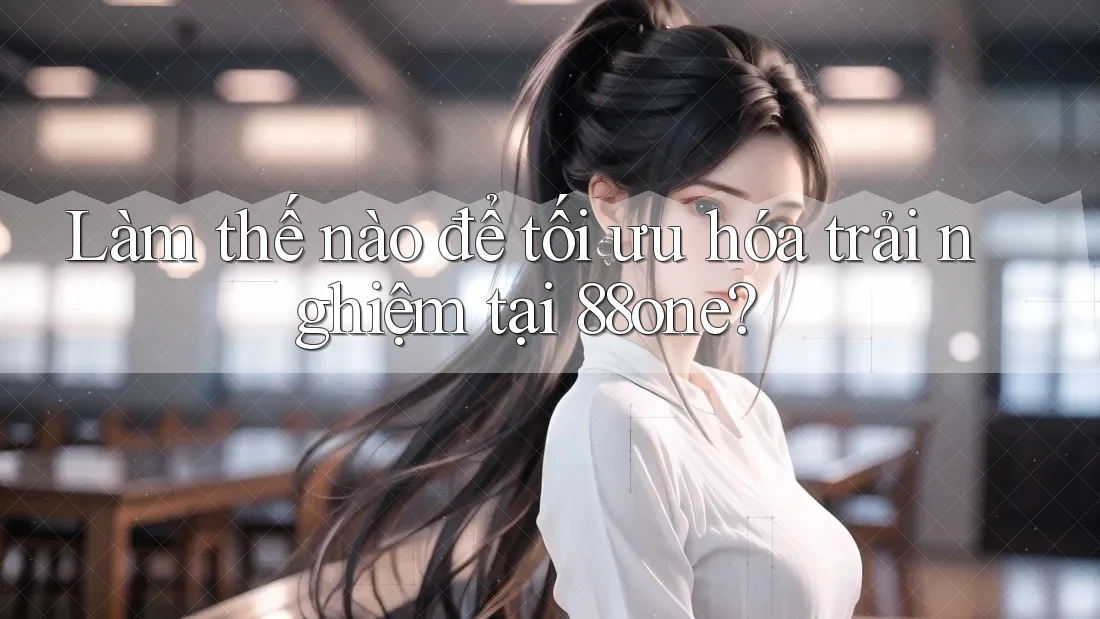 Làm thế nào để tối ưu hóa trải nghiệm tại 88one?
