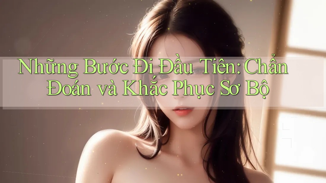 Những Bước Đi Đầu Tiên: Chẩn Đoán và Khắc Phục Sơ Bộ