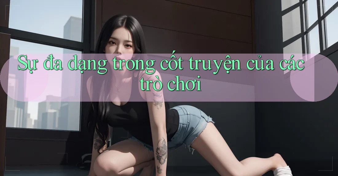 Sự đa dạng trong cốt truyện của các trò chơi