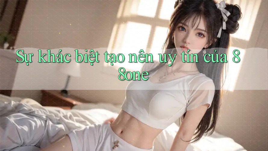 Sự khác biệt tạo nên uy tín của 88one
