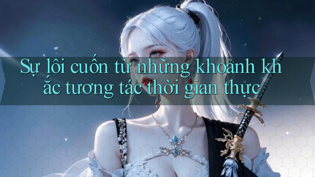 Sự lôi cuốn từ những khoảnh khắc tương tác thời gian thực
