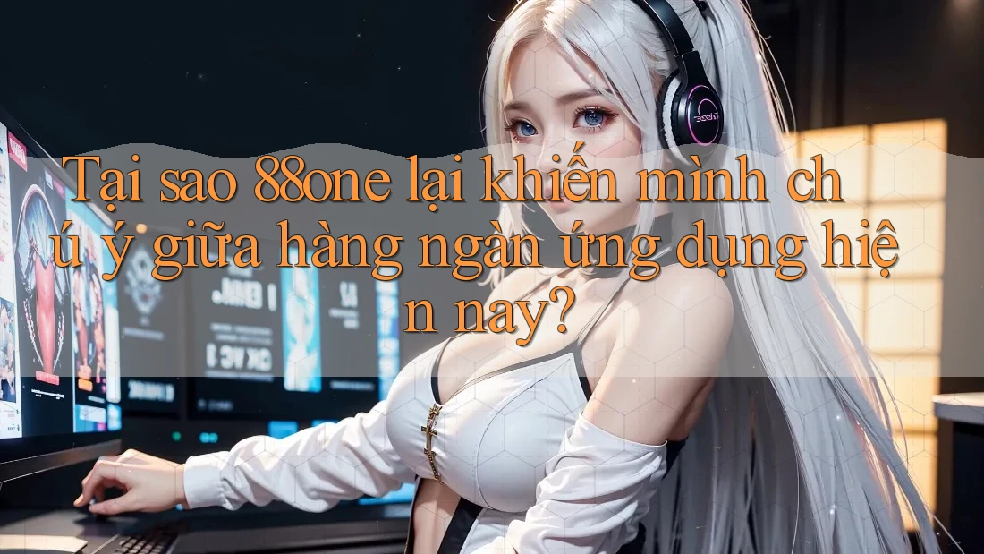 Tại sao 88one lại khiến mình chú ý giữa hàng ngàn ứng dụng hiện nay?