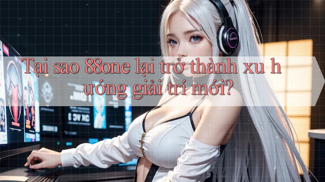 Tại sao 88one lại trở thành xu hướng giải trí mới?