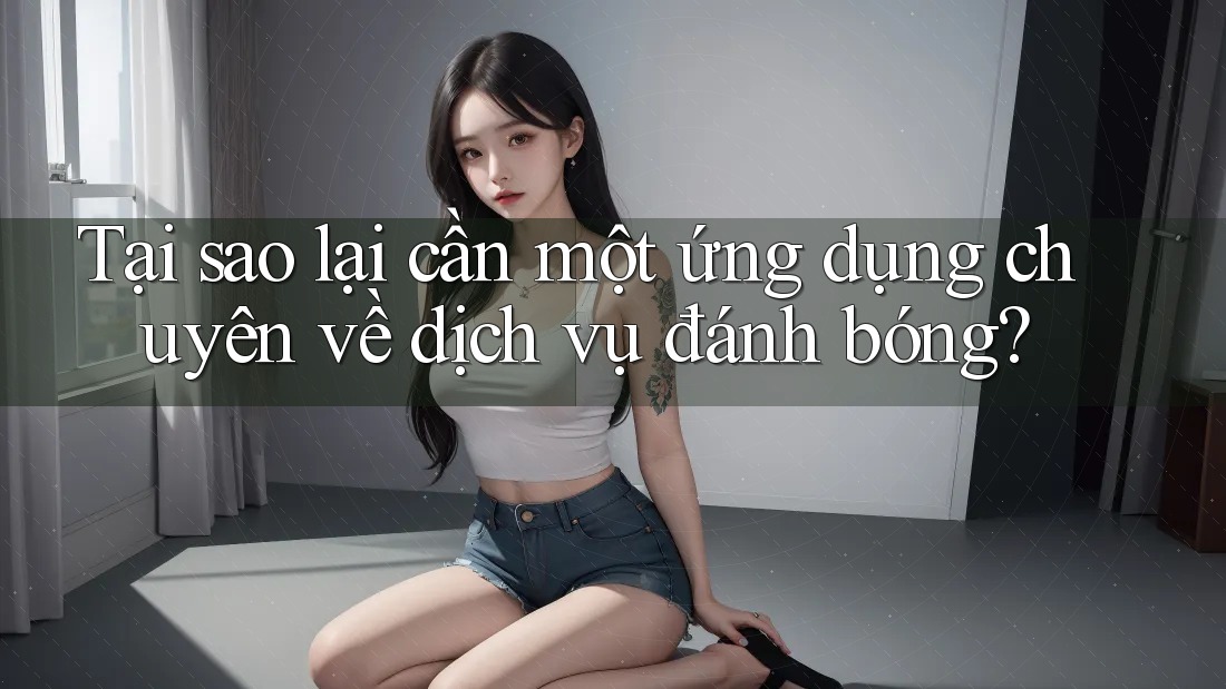 Tại sao lại cần một ứng dụng chuyên về dịch vụ đánh bóng?