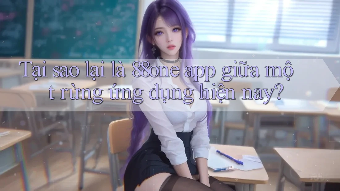 Tại sao lại là 88one app giữa một rừng ứng dụng hiện nay?