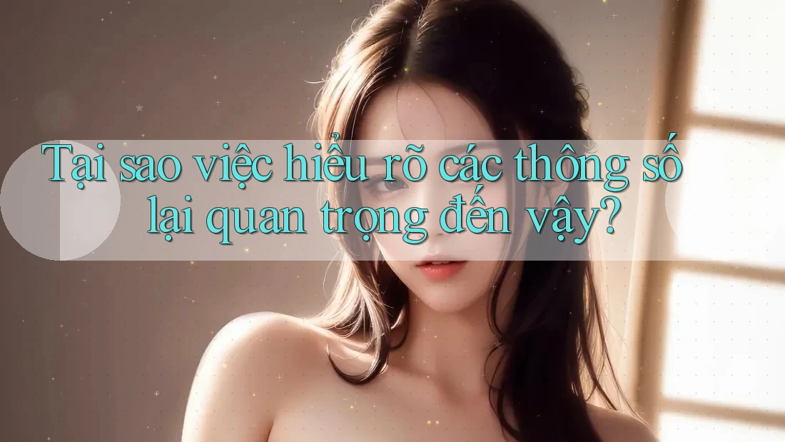 Tại sao việc hiểu rõ các thông số lại quan trọng đến vậy?