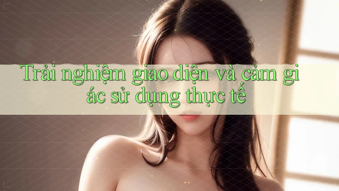 Trải nghiệm giao diện và cảm giác sử dụng thực tế